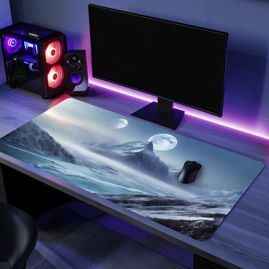 Sci Fi Mouse Mat Large Gaming Desk Pad Desk Mat Uk