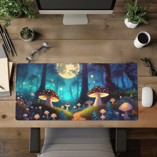 Magical Forest Mouse Mat Large Gaming Desk Pad Desk Mat Uk