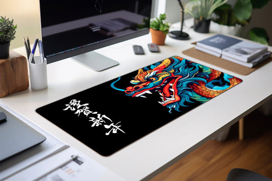 Japanese Artisan Mouse Mat Large Gaming Desk Pad Desk Mat Uk