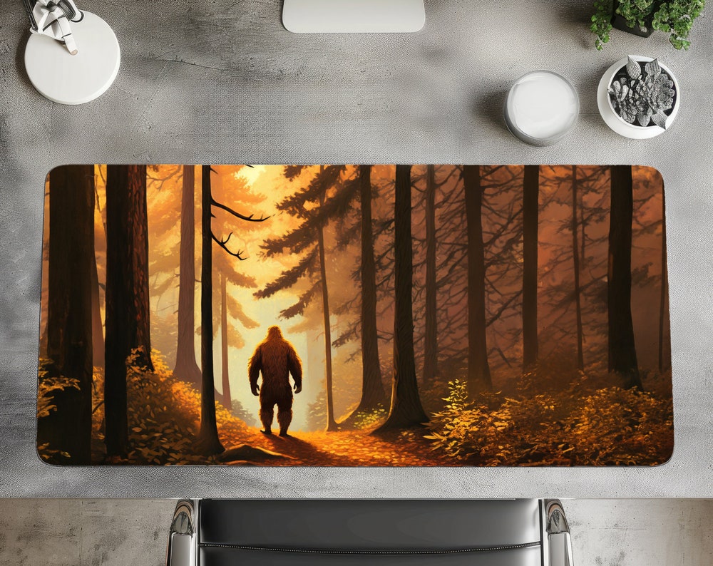 Bigfoot Mouse Mat Large Gaming Desk Pad Desk Mat Uk